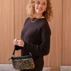 Reisenthel mini pouch, Braun, Schwarz, Muster, Polyester, Produktbild-Vorschau 5