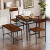 Puluomis Table de salle à manger pliante avec 2 chaises et Voir les images du produit 2