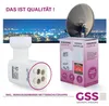 GSS Quattro LNB für Multischalter, Multiswitch geeignet - Produktbild-Vorschau 5