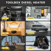 Parkovací topení Sunster Diesel Heater 8KW 12/24V 230V se Náhled obrázku produktu 12