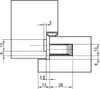 SIMONSWERK piastra magnetica KCM 50/H VA ma geb - 5 170096 Anteprima dell’immagine prodotto 3
