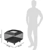 LANDMANN Feuerkorb Cube Massiver viereckiger Feuerkorb aus Produktbild-Vorschau 3