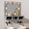 vidaXL Spiegelschrank mit LED Grau Sonoma 60x31,5x62 cm -  Produktbild-Vorschau 2