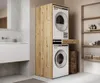 Skříň na pračku Vertikální koupelnová skříň  187 x 66 x 65 Náhled obrázku produktu 2