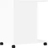 vidaXL Stojak na drukarkę z kółkami Biały 60x40x68,5 cm Podgląd zdjęcia produktu 6