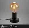 Nachttischlampe Retro mit Kabelschalter, E27 Fassung, max. Produktbild-Vorschau 2