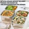 Frischhaltebox aus Edelstahl,Lunchbox mit deckel,Tragbare Produktbild-Vorschau 4