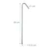 Set da 10 picchetti da terra Relaxdays XL, picchetti da Anteprima dell’immagine prodotto 4