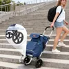 Sekey 3in1 Einkaufstrolley Klappbar Einkaufswagen mit Produktbild-Vorschau 6