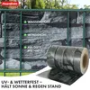 PVC Sichtschutzstreifen für Einzel- & Doppelstabmatten Produktbild-Vorschau 5