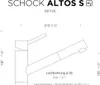 Schock armatúra Altos S 530000EDM, masívna nehrdzavejúca Anteprima dell’immagine prodotto 6