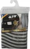 MSV Duschvorhang Premium Wave Grau Produktbild-Vorschau 3