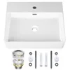 Waschbecken 50x42 cm mit Armatur Set, Keramik Produktbild-Vorschau 6