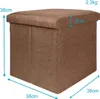 Intirilife Skládací sedací taburet 38x38x38 cm v barvě Náhled obrázku produktu 2
