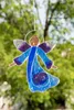 Fensterbild - Engel blau-violett Produktbild-Vorschau 3