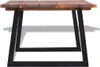 vidaXL Couchtisch Massivholz Akazie 110x60x40 cm Produktbild-Vorschau 3