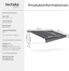 tectake® Ornella markýza se sklopným ramenem různé Náhled obrázku produktu 11
