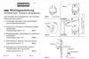 Instructional diagram for assembling a Franke sorter. Produktbild-Vorschau