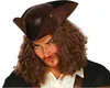 Cappello da pirata marrone bucaniere tricorno KW 58 cm per Anteprima dell’immagine prodotto 4