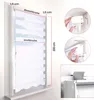 Doppelrollo Duorollo Zebra Rollo ohne Bohren Weiß Raffrollo Produktbild-Vorschau 7