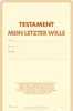 RNK Verlag Modulo testamentario "Le mie ultime volontà" 220 Anteprima dell’immagine prodotto 20