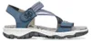 RIEKER Damen Trekkingsandale blau Textil/Kunstleder - Produktbild-Vorschau 62