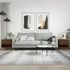 vidaXL Couchtische 2 Stk. Braun Eichen-Optik 50x46x50 cm Produktbild-Vorschau 2