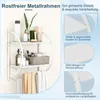 GOPLUS Handtuchhalter aus Eisen, Handtuchablage Produktbild-Vorschau 3