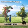 BigDean Rankgitter Metall Rosen Spalier 1,93 hohe Rankhilfe Produktbild-Vorschau 3