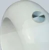 vidaXL Tavolino con piano ovale in vetro bianco lucido Anteprima dell’immagine prodotto 7