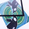 A close-up view of two framed artworks featuring orca whales in a mandala-like design. Anteprima dell’immagine prodotto