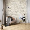 NEWROOM Tapete Colley Creme Vliestapete - Modern Stein Produktbild-Vorschau 4
