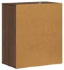 vidaXL Szafka na buty brązowy dąb 60x35x70 cm materiał Podgląd zdjęcia produktu 6
