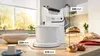 Bosch MFQ37490 Mixer Handmixer 750 W Grau  Weiß Produktbild-Vorschau 7