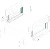 BLUM LEGRABOX free SET Höhe C, BLUMOTION S, 40Kg, NL 450, Produktbild-Vorschau 2