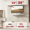 Elektrycznie wysuwany uchwyt sufitowy i podłogowy 43''-88'' Podgląd zdjęcia produktu 10