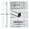Auralum Duschstange,90 cm Verstellbar,Universelle Produktbild-Vorschau 4