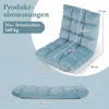 Chaise de sol COSTWAY avec dossier réglable, fauteuil de Voir les images du produit 3