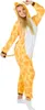 Onesie Kigurumi Pyžamo Žirafa Převlek Kostým XXL: 185 - Náhled obrázku produktu 2