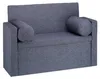 Relaxdays Sitzbank mit Lehne, 2 Kissenrollen, faltbar, Produktbild-Vorschau 8