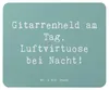 Mr. & Mrs. Panda Mousepad Spruch Gitarrenheld - Meeresbrise Produktbild-Vorschau 1