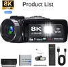 ZELURXX 8K Digitalkamera 48MP WiFi 3,0 Zoll Touchscreen mit Produktbild-Vorschau 6