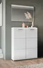 Garderobenspiegel 87x63 cm weiß Hochglanz MALABO-129 Produktbild-Vorschau 4