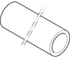 Geberit Rohr, Silent-db20, DN90, 90x3000mm, PE-S2, schwarz, Produktbild-Vorschau 3