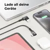 deleyCON 1,5m USB C Kabel 2x Winkel 90 Grad USB-A auf USB-C Produktbild-Vorschau 7