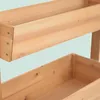 Relaxdays – podwyższona grządka, drewno, wymiary: 180 x 80 Podgląd zdjęcia produktu 5
