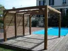Pergola Thermauvent - Bois thermochauffé - Ventelles Voir les images du produit 5