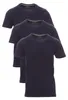 Mivaro Herren T-Shirt 3er Pack V-Ausschnitt Dunkelblau - Produktbild-Vorschau 1