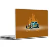 MuchoWow® Laptop Aufkleber Sticker Cover Auto - Gelb - Produktbild-Vorschau 6
