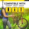 Pompka rowerowa Dunlop z manometrem i 14-częściowym Podgląd zdjęcia produktu 7